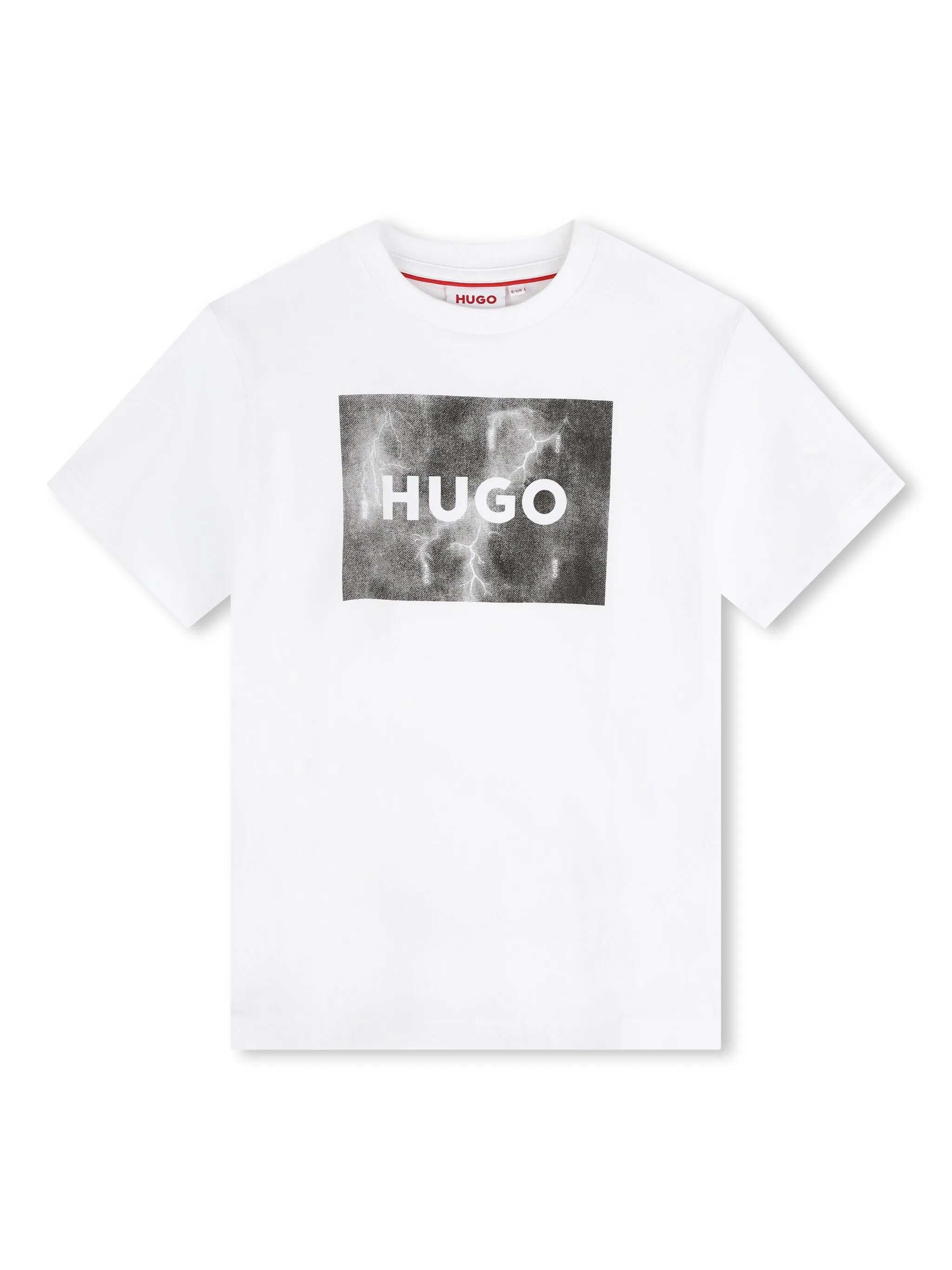 

Футболка с логотипом Hugo Kids, белый