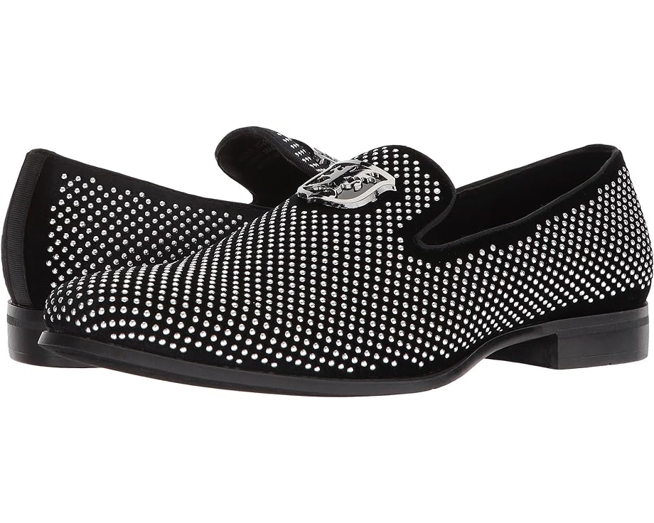 

Лоферы Stacy Adams Swagger Studded Ornament Loafer, цвет Black/Silver