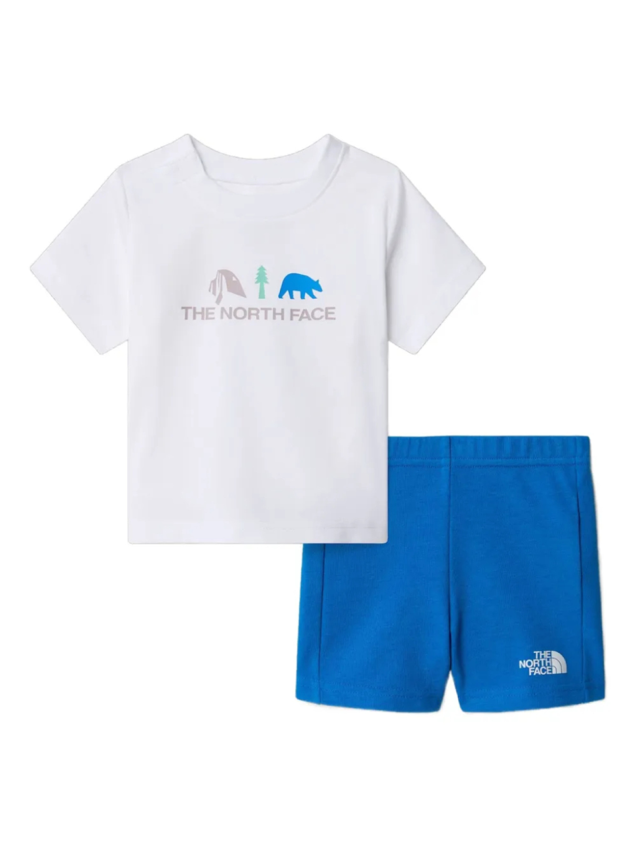 

Комплект шорт с логотипом North Face Kids The North Face Kids, синий