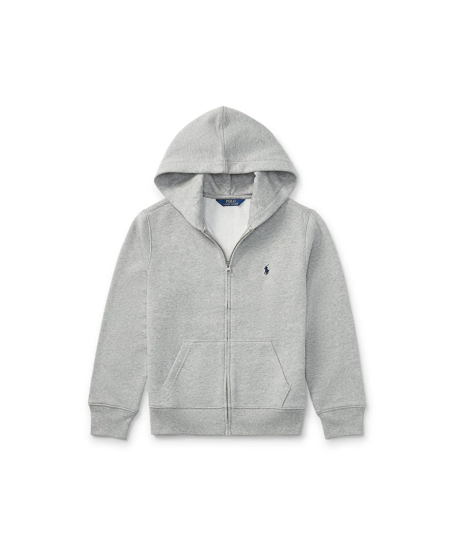 Толстовка с капюшоном из хлопкового флиса (Для мальчиков 8-20 лет) Polo Ralph Lauren, 050 Gray