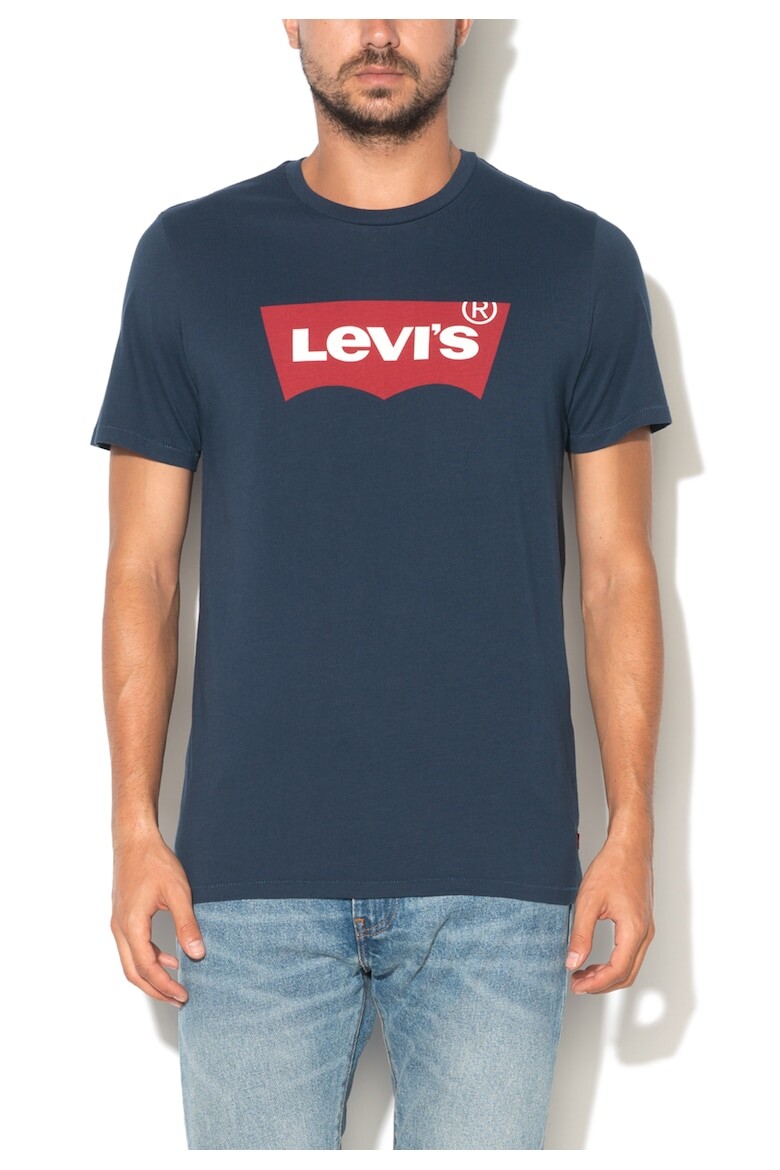 

Темно-Синяя футболка с логотипом Levi'S, синий