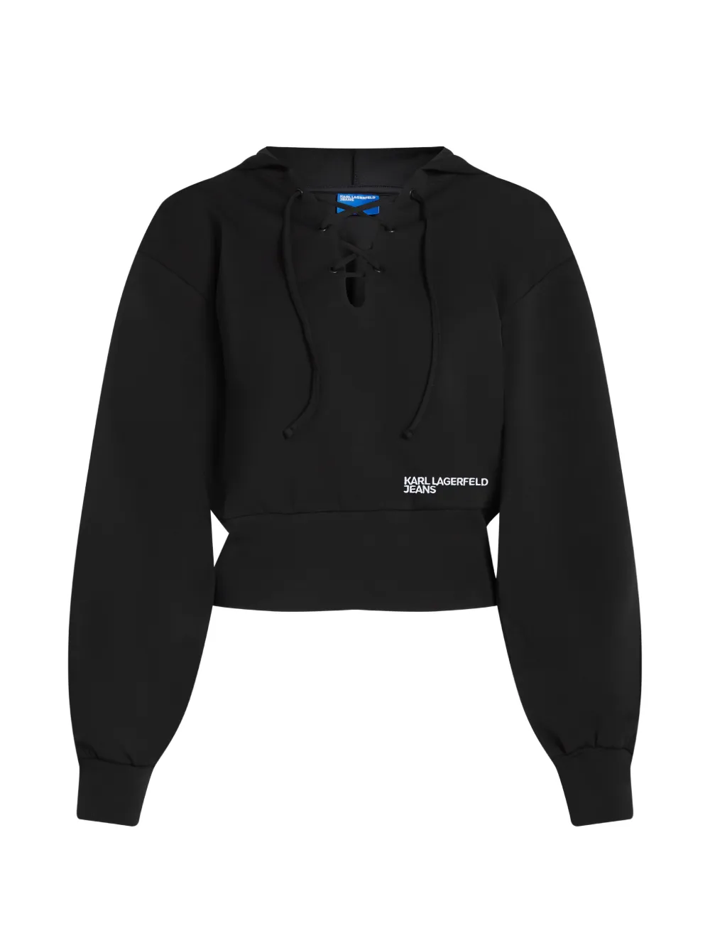 

Худи со шнуровкой Karl Lagerfeld Jeans, черный