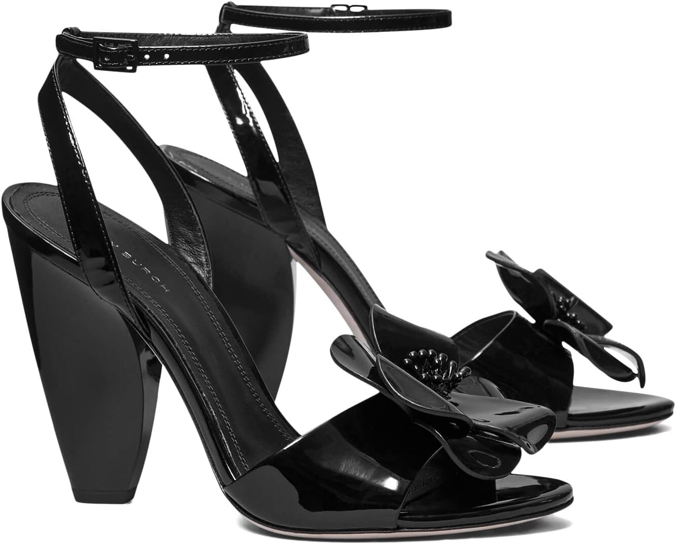 

Сандалии Tory Burch Flower Heeled Sandal, цвет Perfect Black