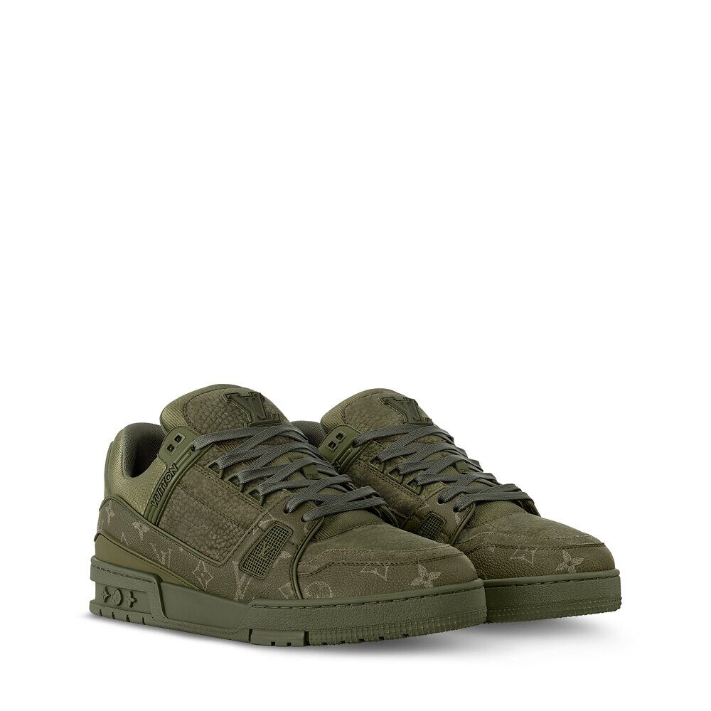 

Кроссовки LV Trainer Louis Vuitton, зеленый