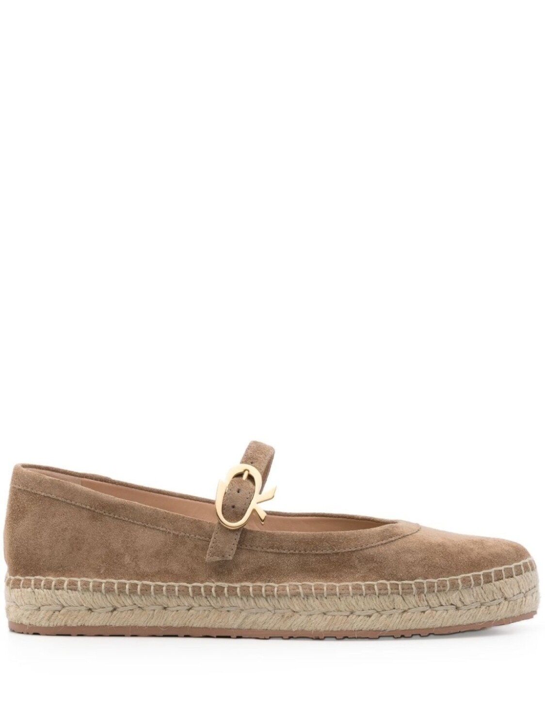 Gianvito Rossi эспадрильи Elda, коричневый