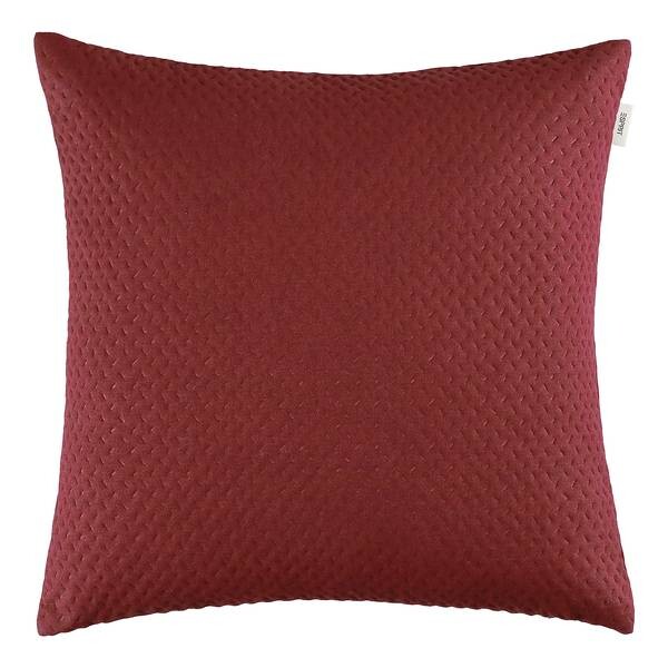 

Наволочка Esprit Home Harp Structure, 45x45x0,5 см цвет darkred