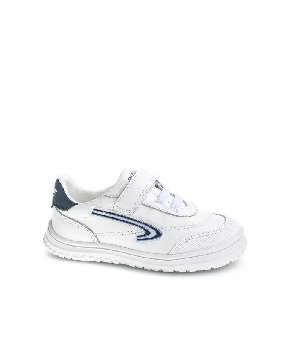 

Детские кожаные сандалии на липучках Pablosky, синий