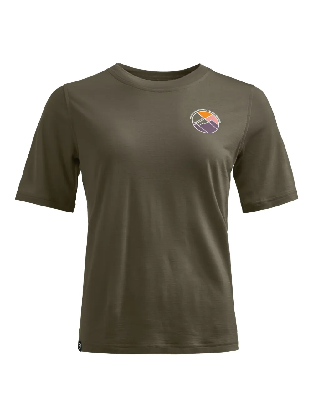 

Футболка с логотипом ORTOVOX, зеленый