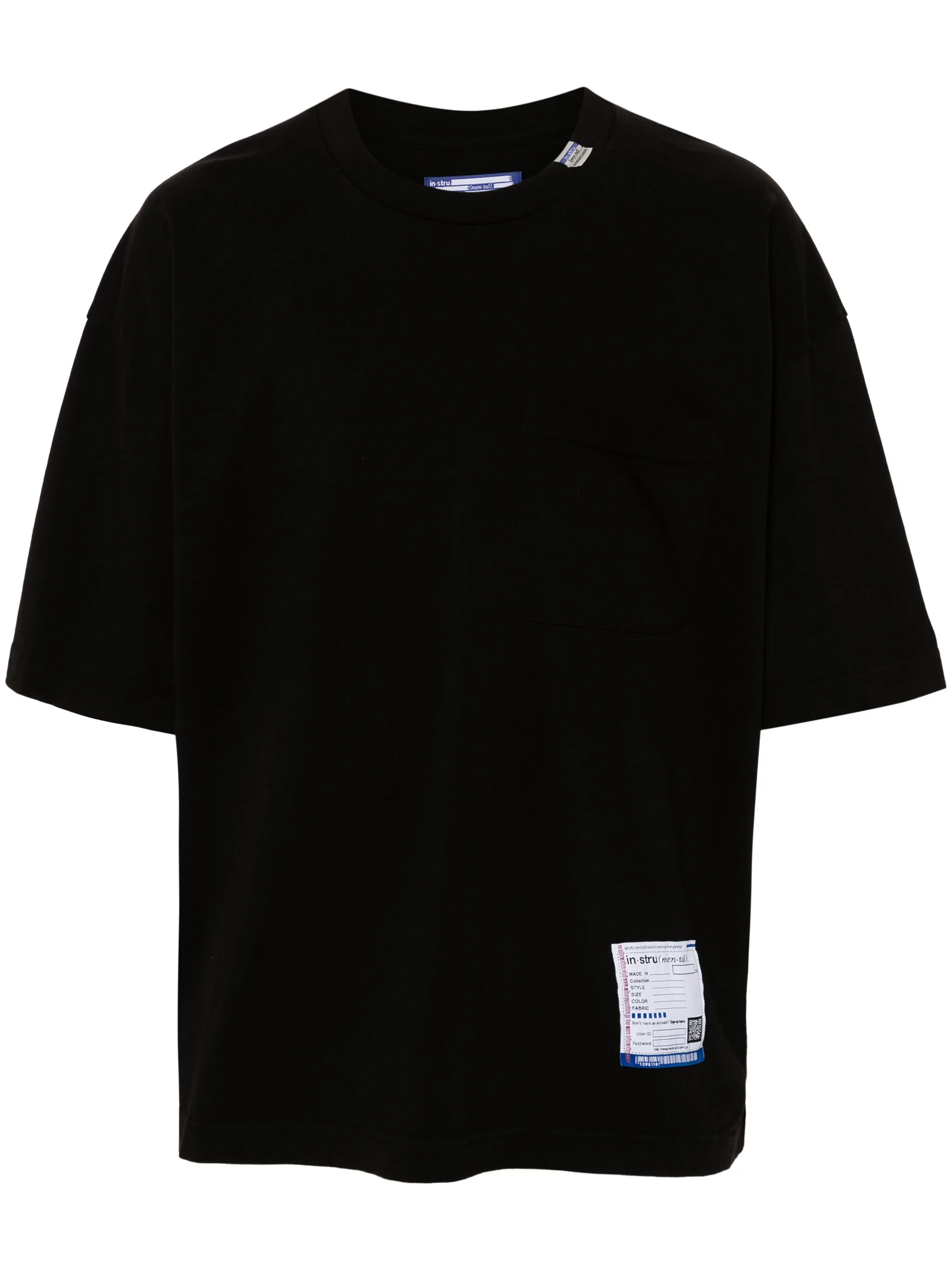 

Футболка с нашивкой Maison Mihara Yasuhiro, черный