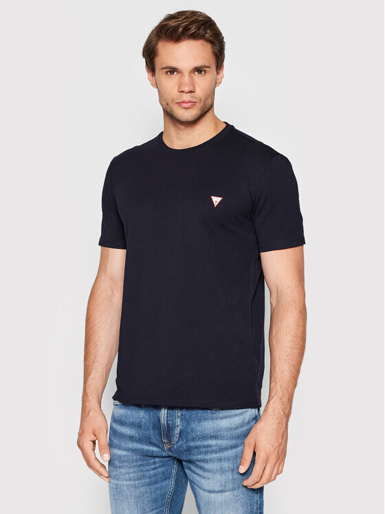 

Футболка узкого кроя Guess, синий