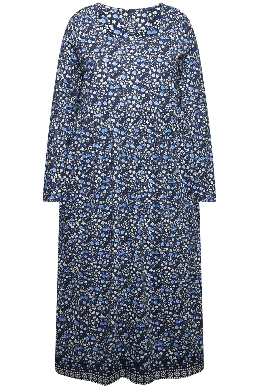 

Мини платье Ulla Popken, Night blue/Light blue