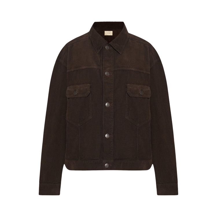 

Куртка The Row Ness Jacket 'Dark Coffee', коричневый
