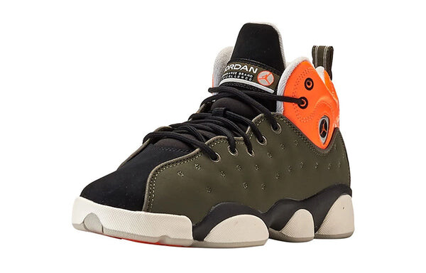Кроссовки jumpman team 2 Air Jordan, зеленый — фото 2