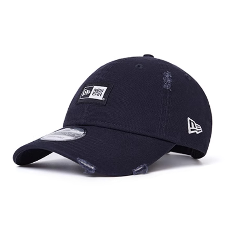 

New Era Хлопковая бейсболка унисекс темно-синяя, Navy Blue