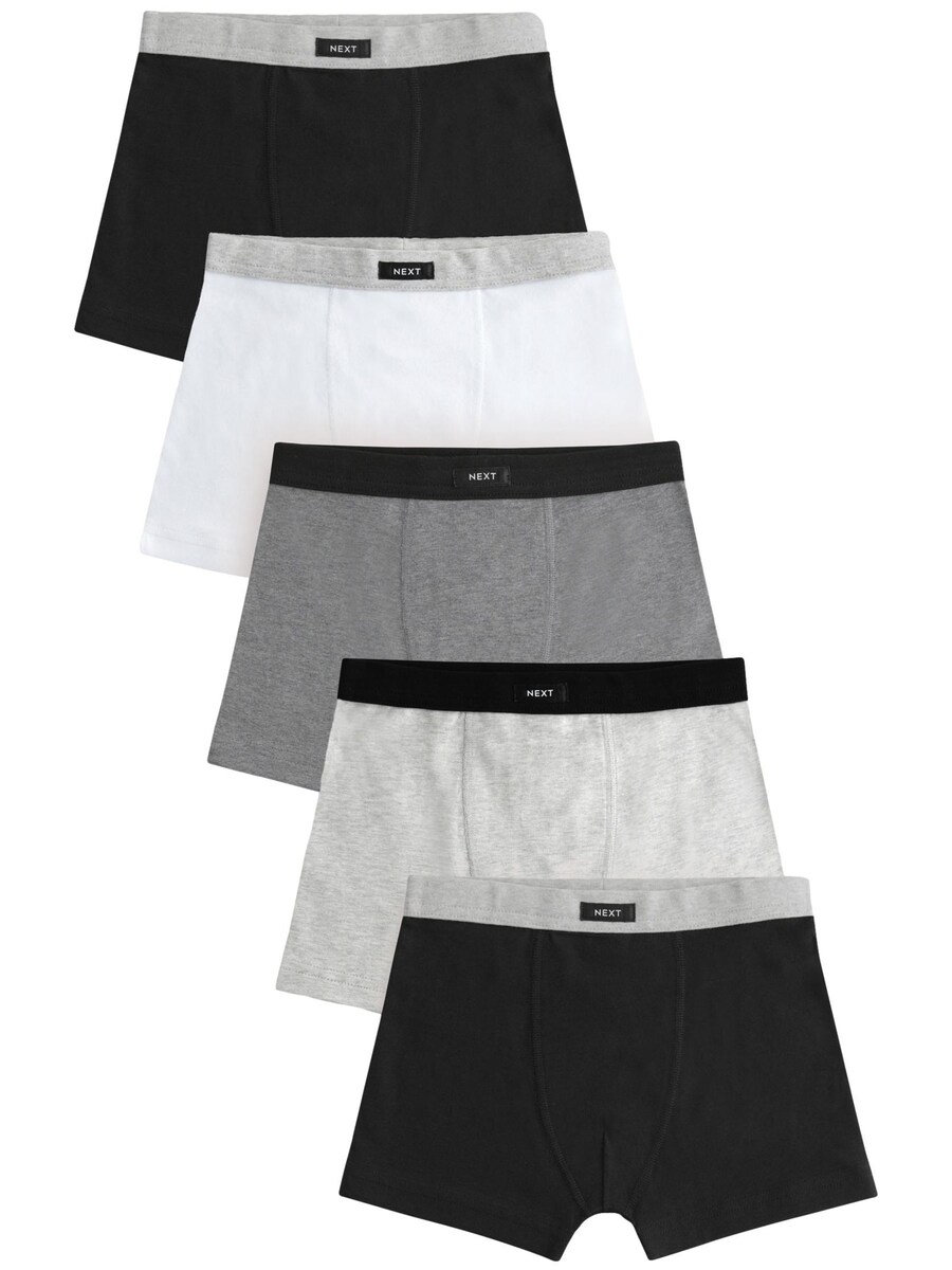 

Трусы Next, цвет Light grey/mottled grey/Black/White
