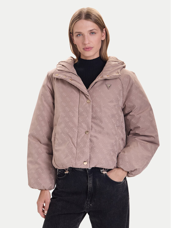 

Зимняя куртка relaxed fit V5BL07 WGLW2 Guess, бежевый