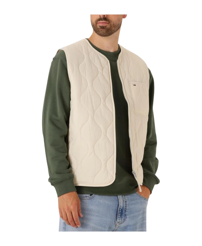 

Мягкий жилет для мужчин Tommy Jeans, белый