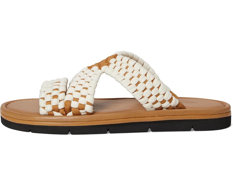 Сандалии Free People Edge Water Woven Sandal, цвет Chalk/Tan — фото 4