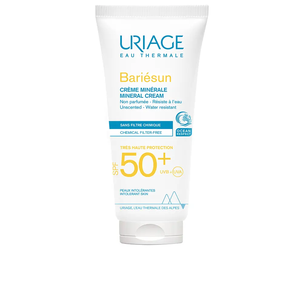 

Солнцезащитный крем Bariésun Mineral Cream Spf50+ Uriage, 100 мл
