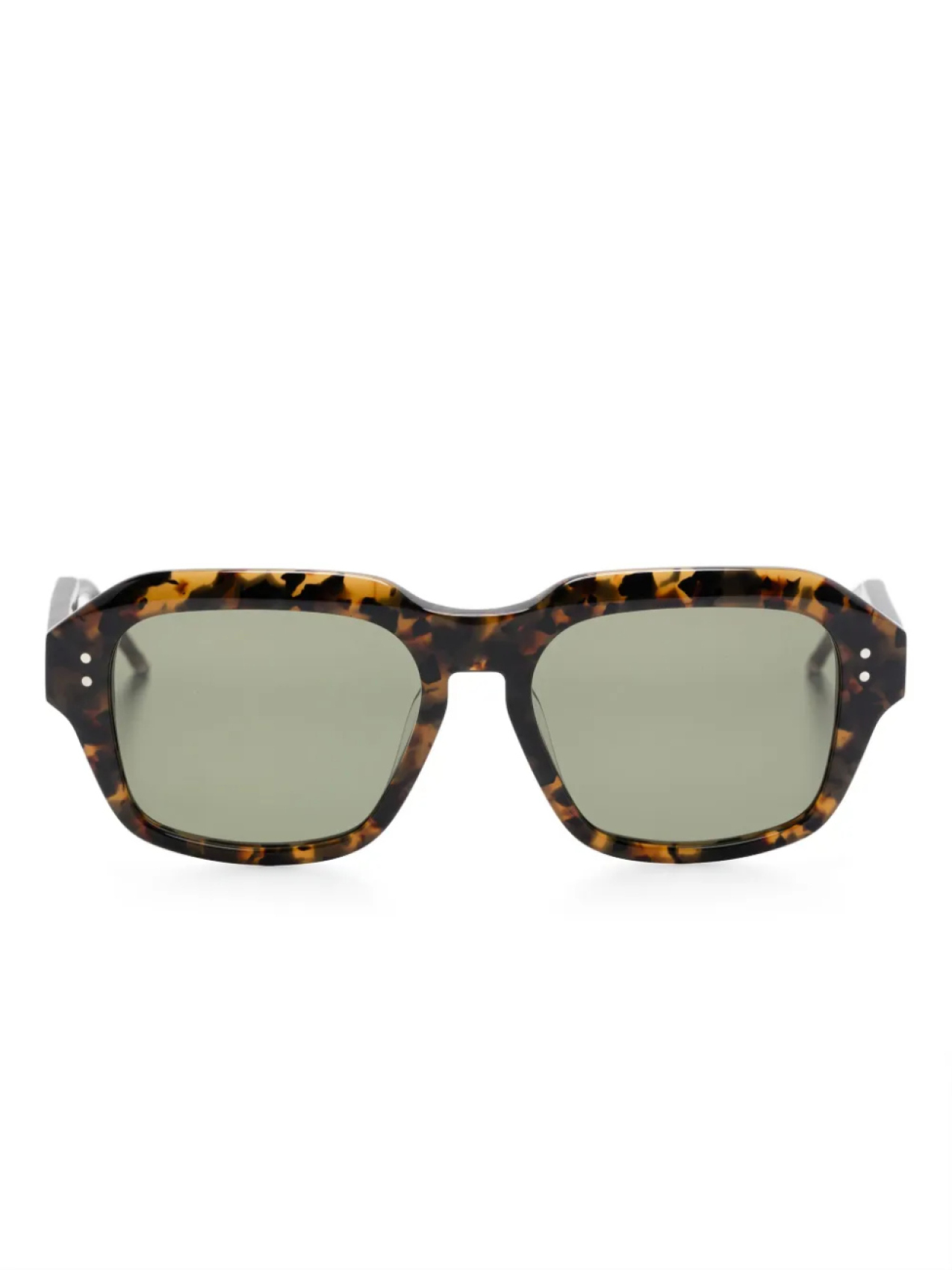 

Солнцезащитные очки в квадратной оправе Thom Browne Eyewear, коричневый