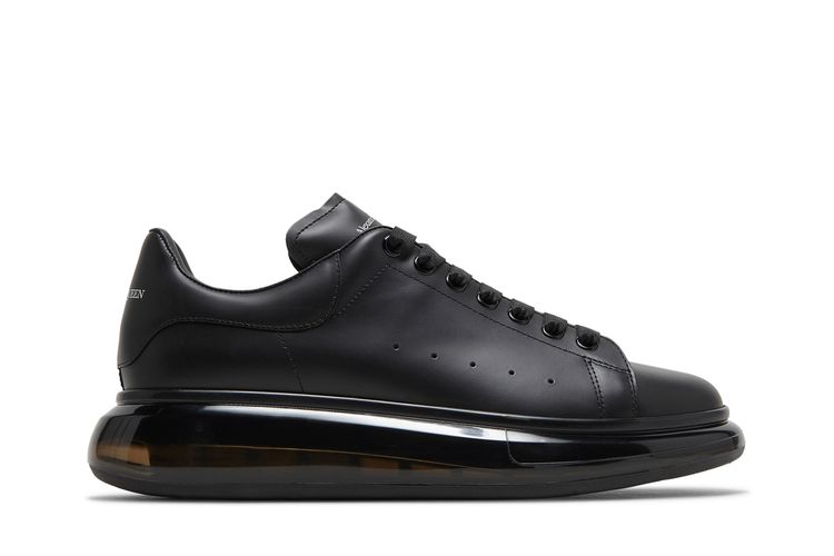 

Кроссовки Alexander McQueen Oversized Sneaker 'Clear Sole - Black', черный