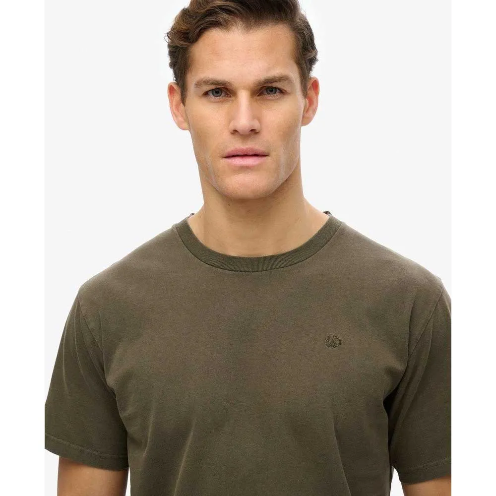 Футболка с коротким рукавом Superdry Essentials Relaxed Fit, зеленый — фото 4