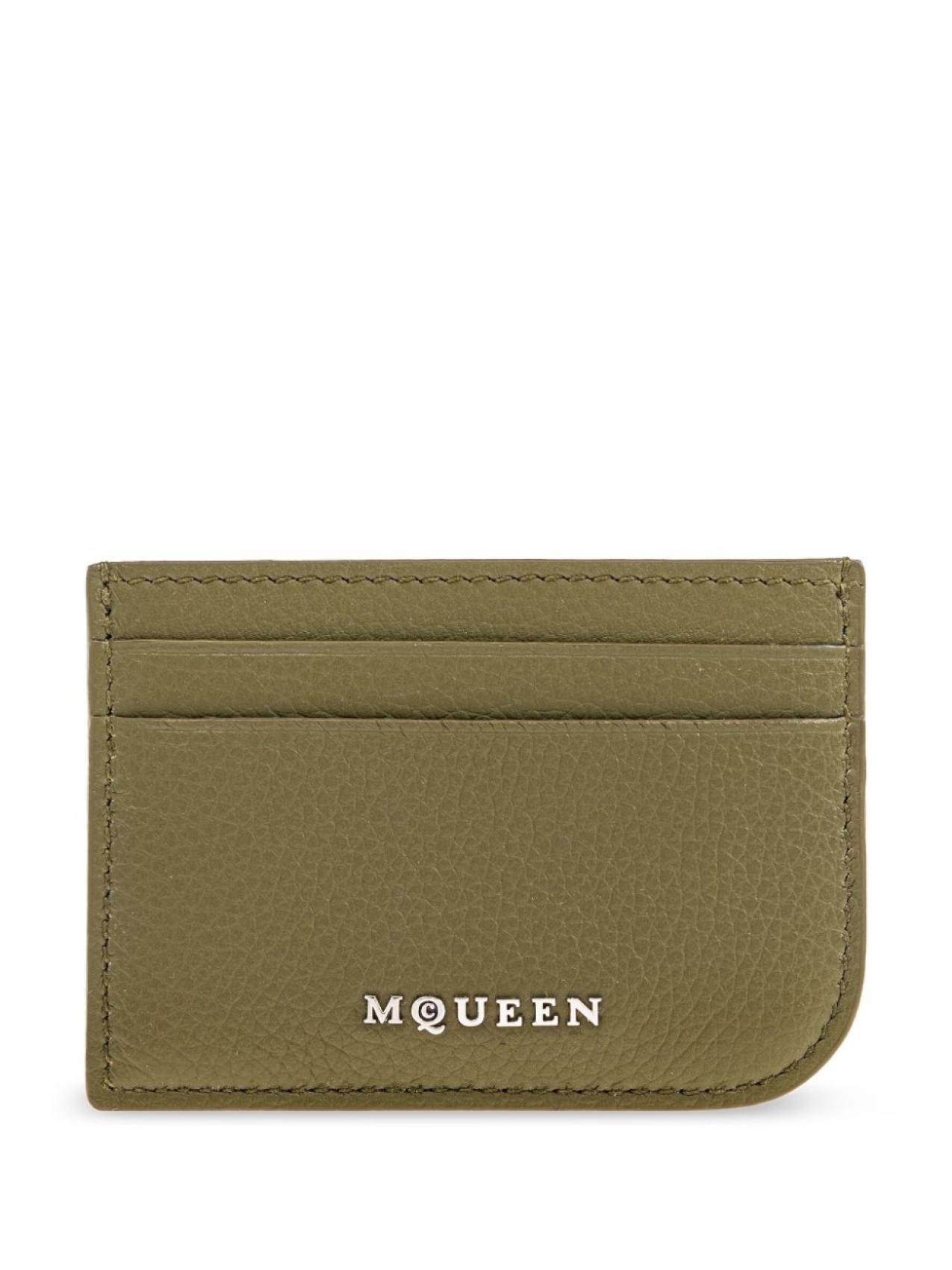 

Держатель для карт Alexander McQueen Sling, зеленый