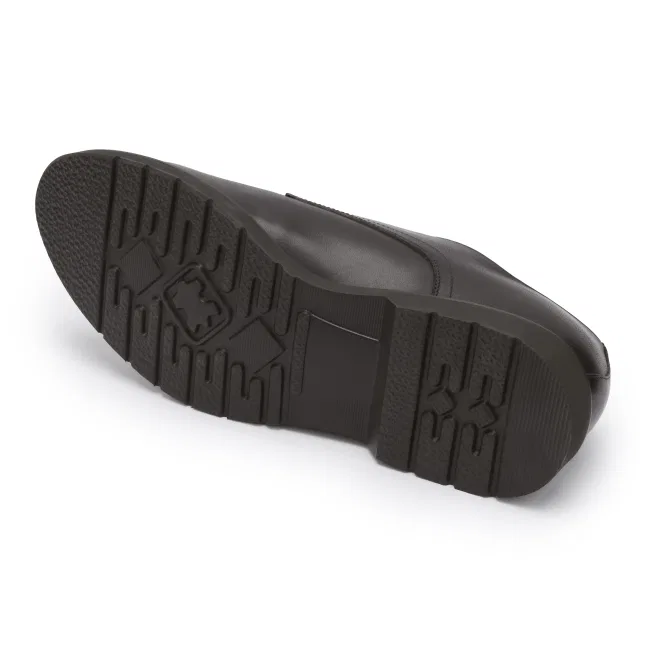 Мужские лёгкие дерби Regal Plain Toe из натуральной коровьей кожи тёмно-коричневые от Kumkang — фото 3
