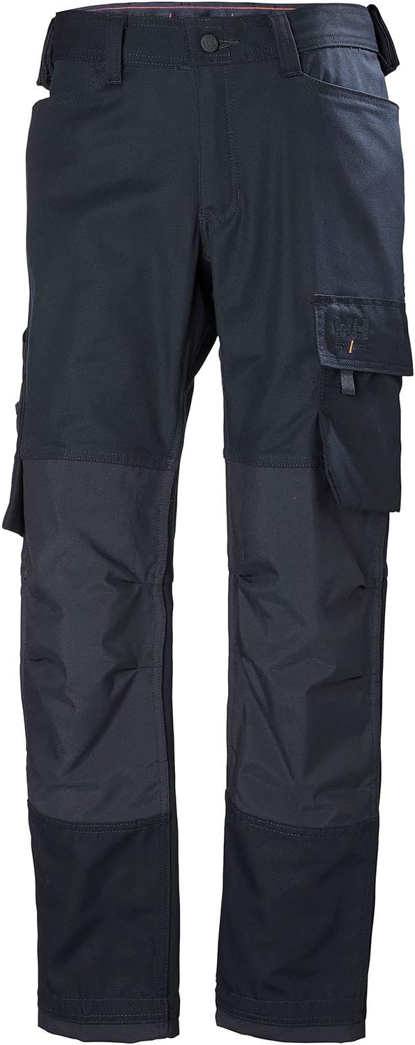 

Рабочие брюки Helly-Hansen Workwear Oxford для мужчин с двусторонним растяжением, усиленными регулируемыми наколенниками и карманом на бедре Helly Hansen, Navy