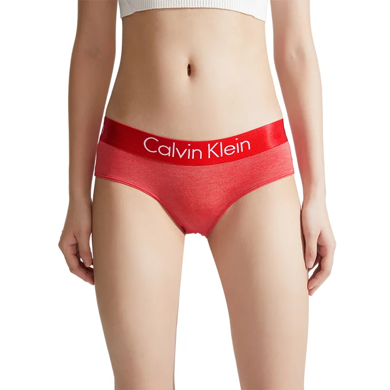 Женские трусики, 1 шт Calvin Klein, 5FJ-Li Chun Red — фото 4