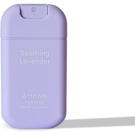 

HAAN Гидроалкогольный увлажняющий дезинфицирующий спрей для рук с алоэ вера мгновенно увлажняет 30 мл лаванды