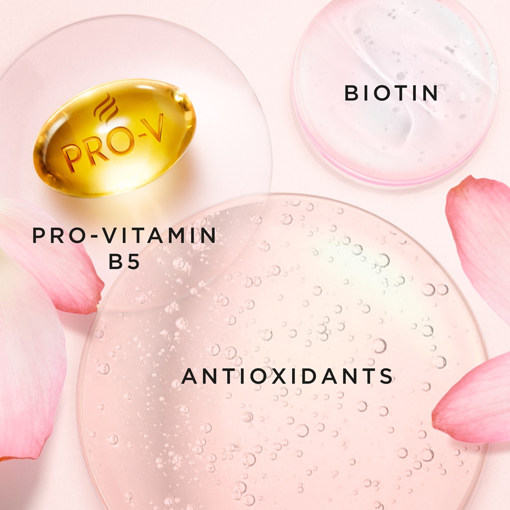Кондиционер для придания объема тонким волосам Pro-V Miracles Lift'n'Volume с биотином Pantene, 1000 мл — фото 4