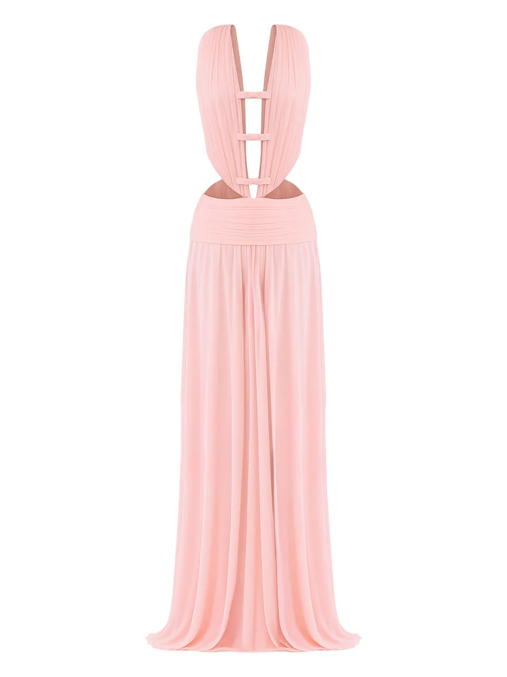 

Платье макси Bambi с бантом The New Arrivals Ilkyaz Ozel, розовый