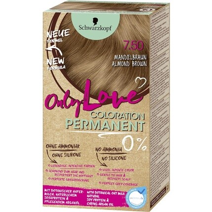 

Schwarzkopf Coloration 7.50 Миндально-коричневый 143 мл Only Love
