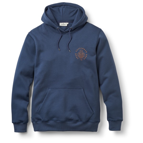 

Худи из переработанного хлопка Escapism - толстовка с капюшоном Passenger, синий