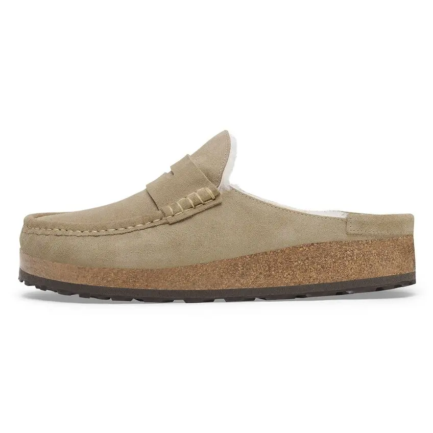 

Сабо с закрытым носком Naples для мужчин Birkenstock, цвет Taupe