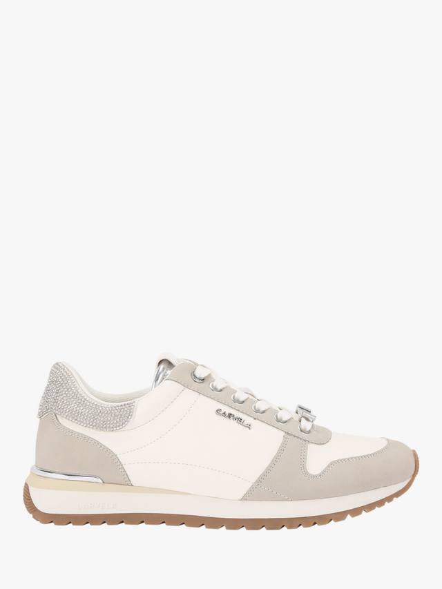 Кроссовки на шнуровке florencia color block Carvela, цвет White/Taupe