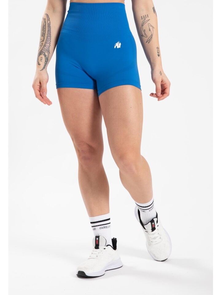 

Функциональные шорты Gorilla Wear Nahtlose Shorts Olivia – Blau