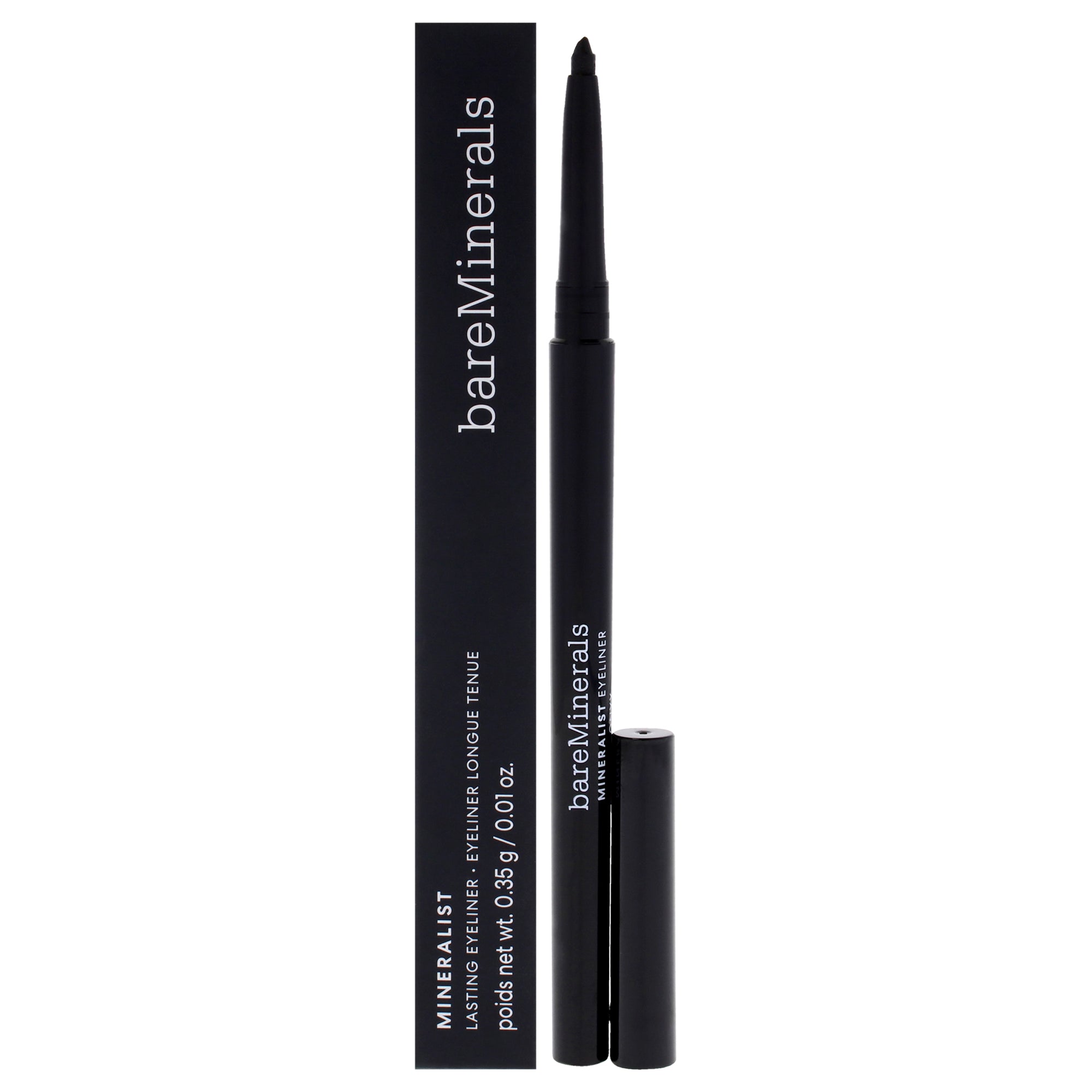

Стойкая подводка для глаз Mineralist Lasting Eyeliner - Onyx от bareMinerals для женщин - 0,01 унции, прозрачный