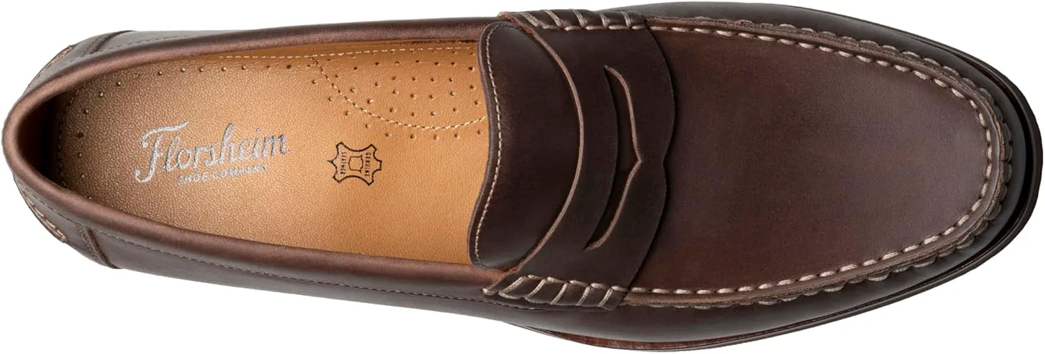 Мужские лоферы Florsheim Brisbane Flex с мыском-мокасином, коричневый — фото 4