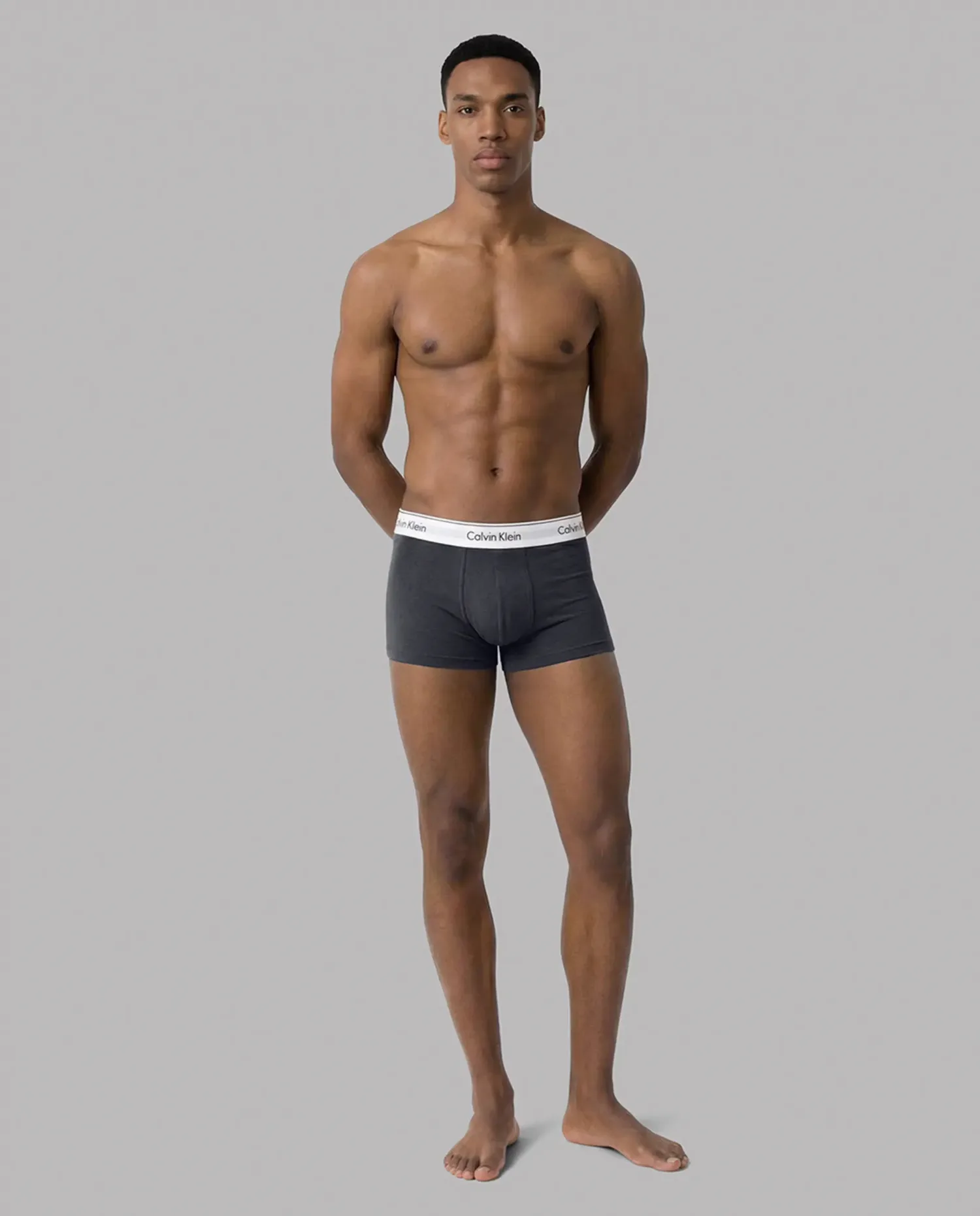 Набор из 3 боксеров низкой посадки - Icon Cotton Stretch Calvin Klein, мультиколор — фото 2
