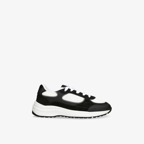 

Кроссовки замшевые Arne Apollo Runner, белый / черный
