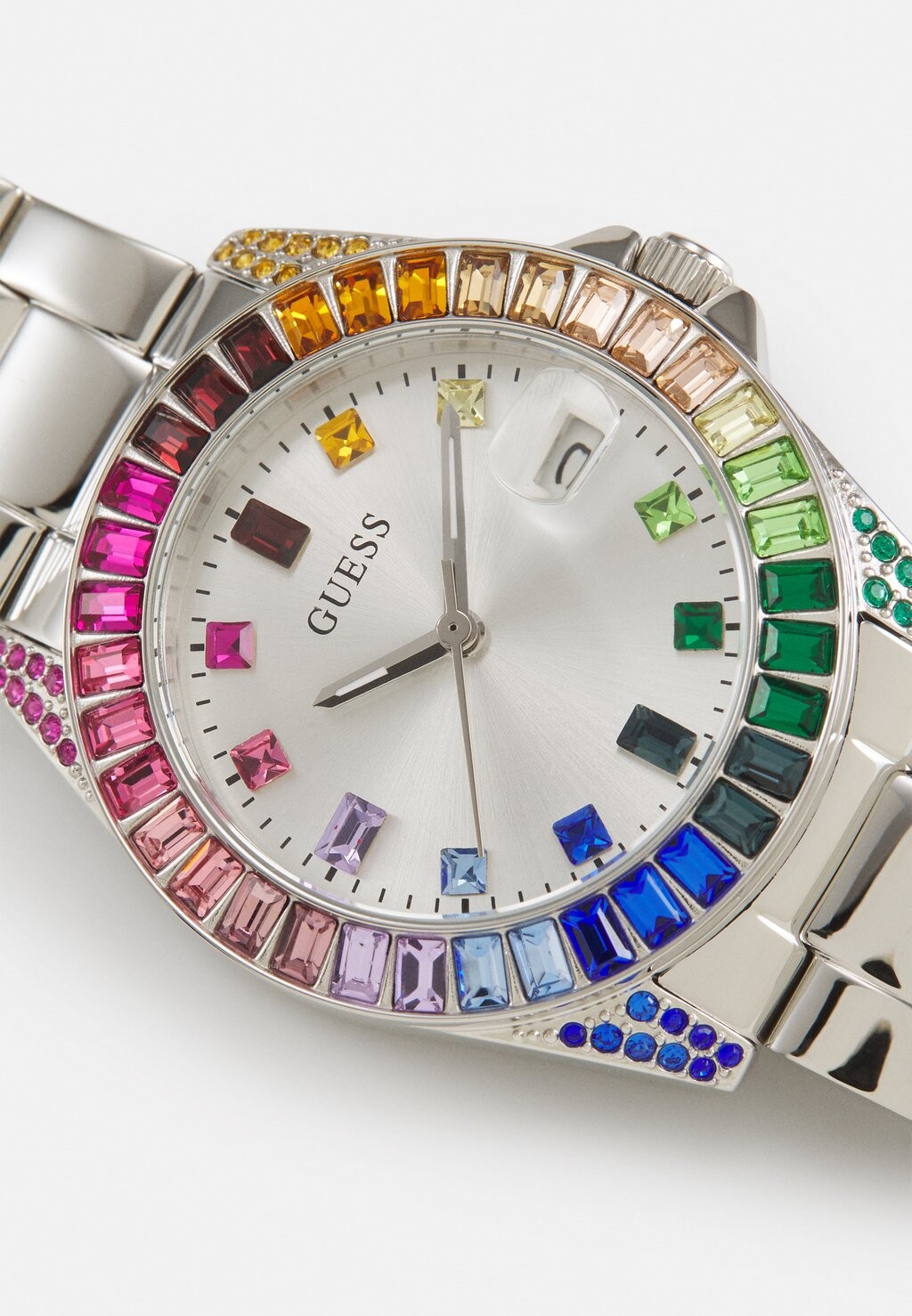 

Часы OPALINE Guess, серебристый