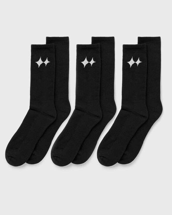 

Носки Bstn Brand Bstn Cushioned Crew Socks Three Pack, черный