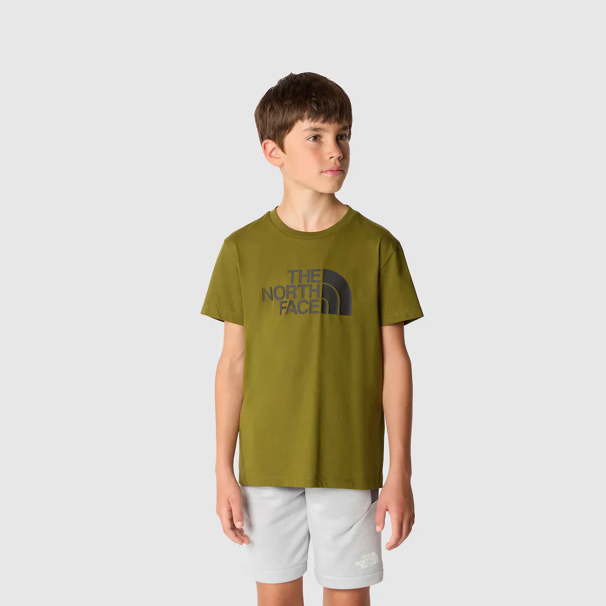 

Easy The North Face Детская футболка, цвет Verde Oliva