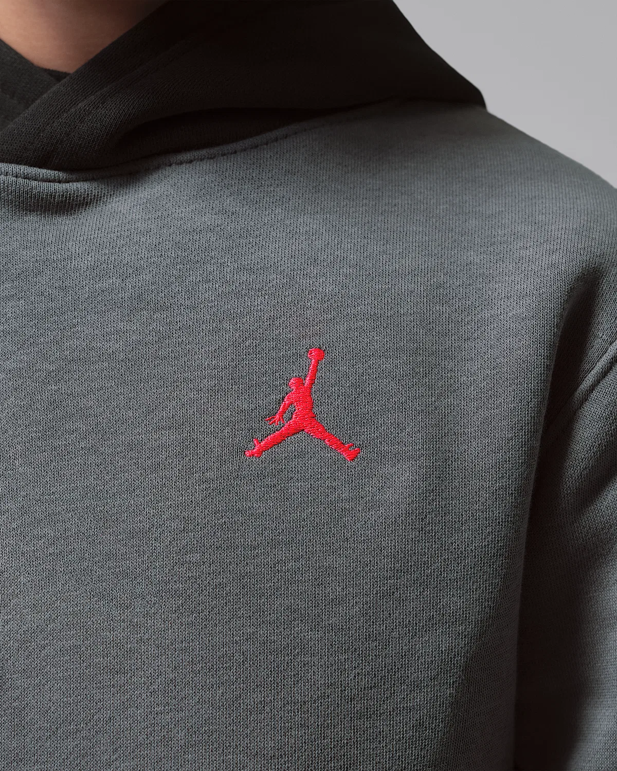 Детская толстовка Jordan Brooklyn Fleece, Black — фото 4