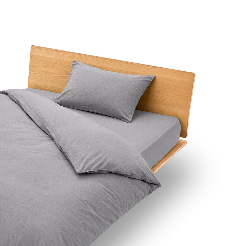 

Комплект постельного белья Muji, серый