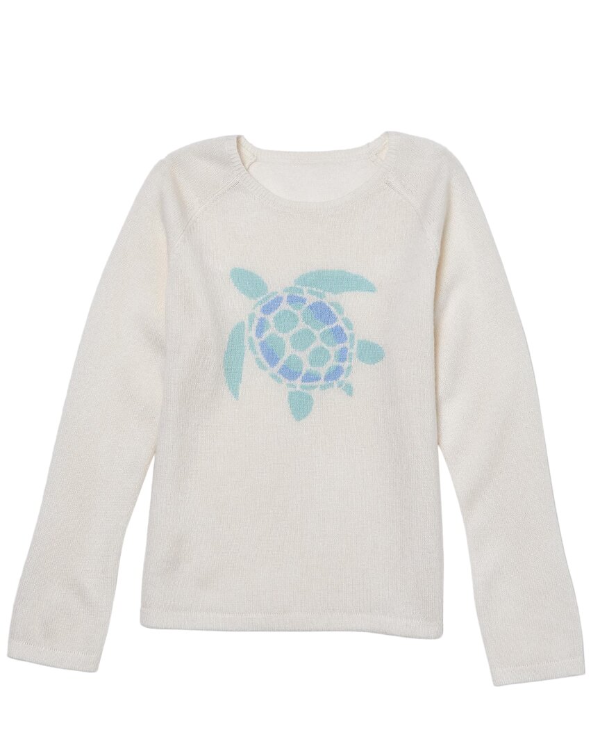 

Топ из кашемира J.McLaughlin Sea Turtle Shield, белый