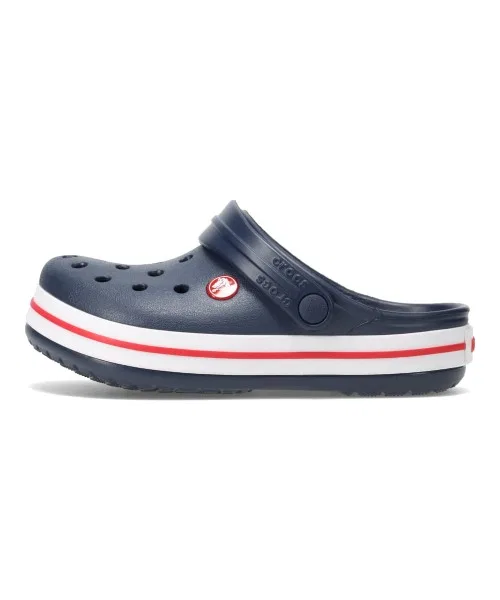 Детские сандалии Crocs Crocband Clog K тёмно-синие — фото 3
