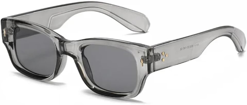 

Солнцезащитные очки с защитой UV400 | Маленькая оправа, градиентная расцветка | для женщин и мужчин, для занятий спортом на открытом воздухе и вождения DSVIGF, Gray Gray